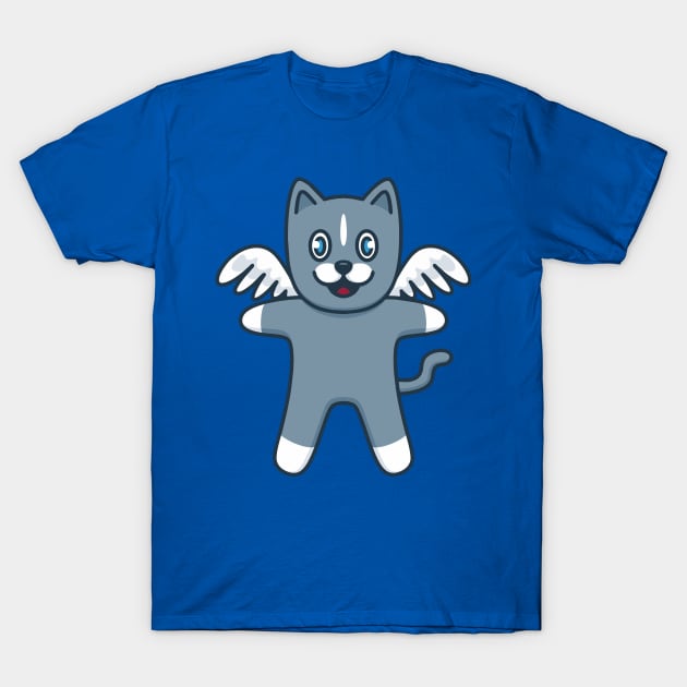 cute Cat angle T-Shirt by Tlatous